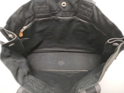 HERMES Foul Tou MM Canvas Handbag