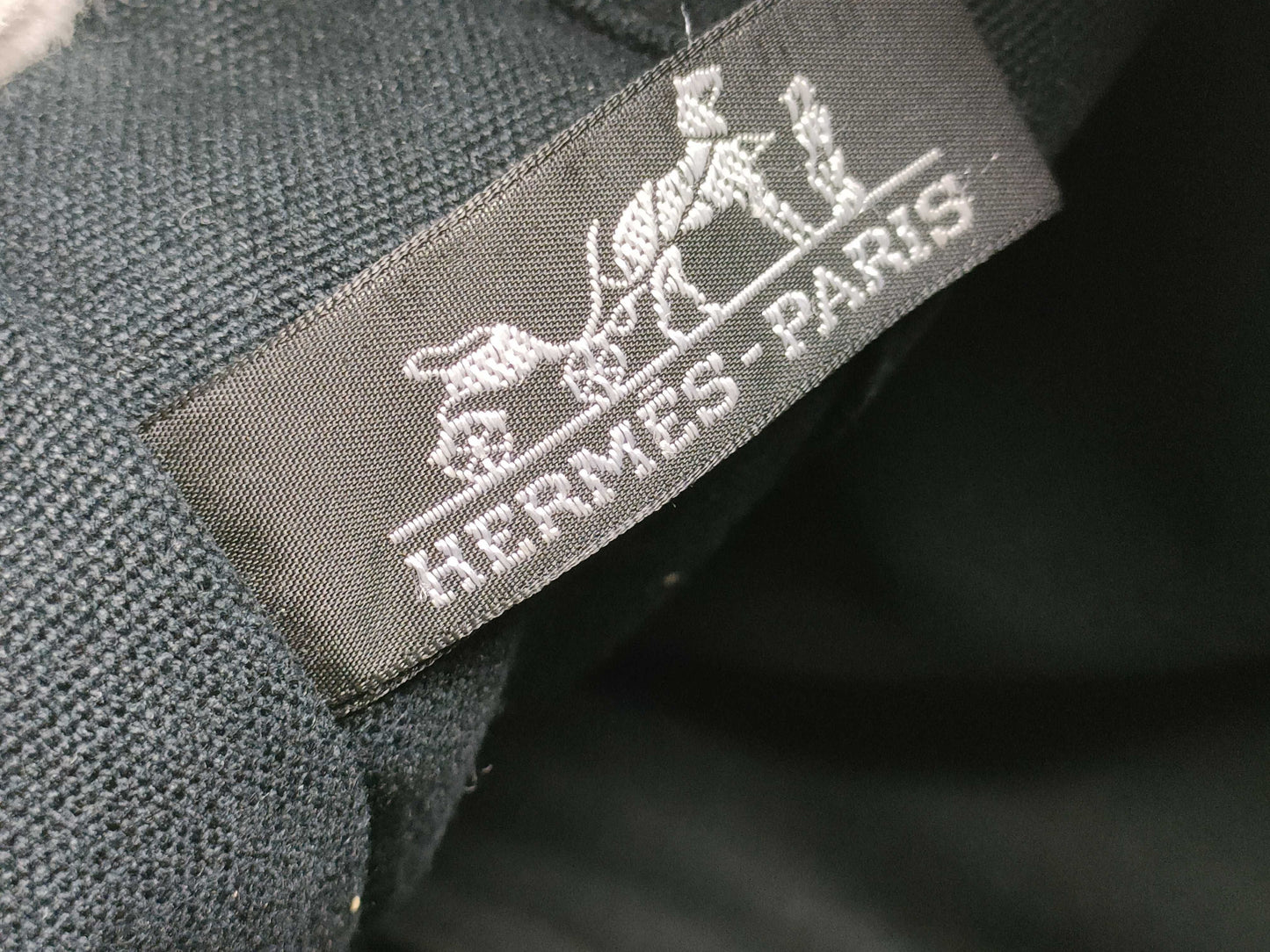HERMES Foul Tou MM Canvas Handbag