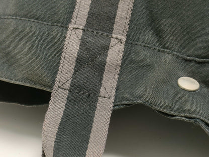 HERMES Foul Tou MM Canvas Handbag