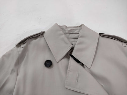 BURBERRY Burberry London Trench Coat with Belt Liner, Size 40