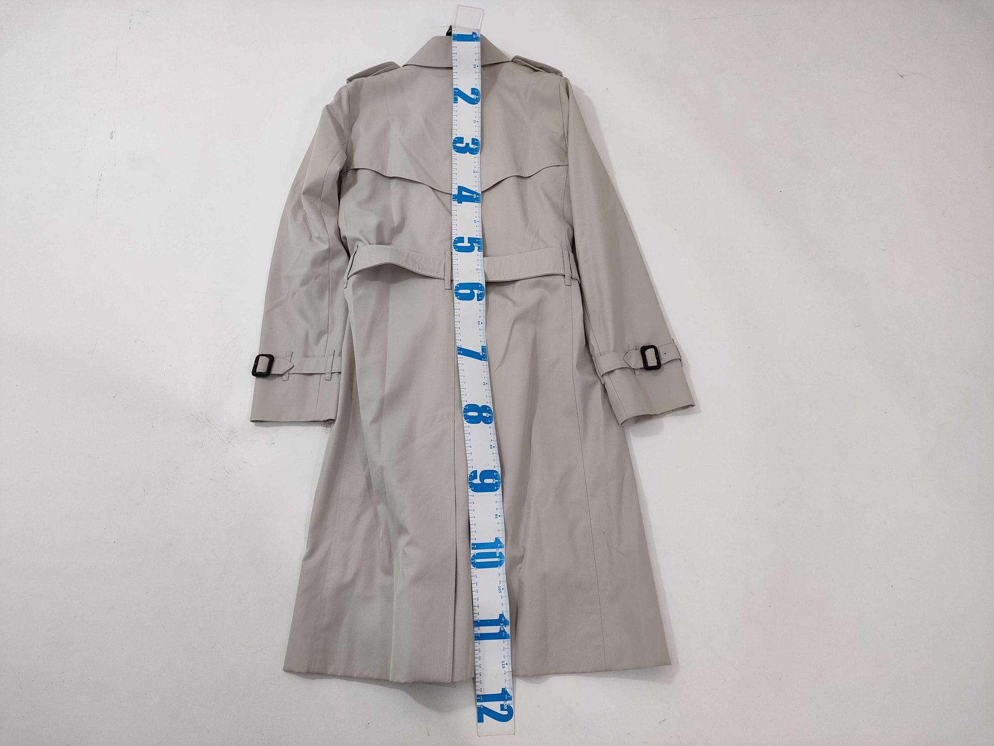 BURBERRY Burberry London Trench Coat with Belt Liner, Size 40