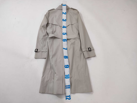 BURBERRY Burberry London Trench Coat with Belt Liner, Size 40