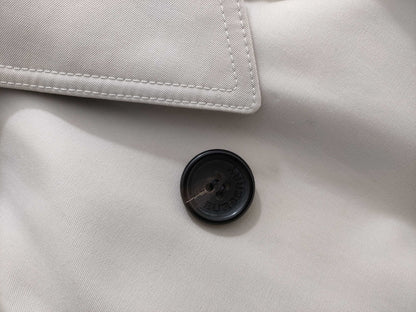 BURBERRY Burberry London Trench Coat with Belt Liner, Size 40