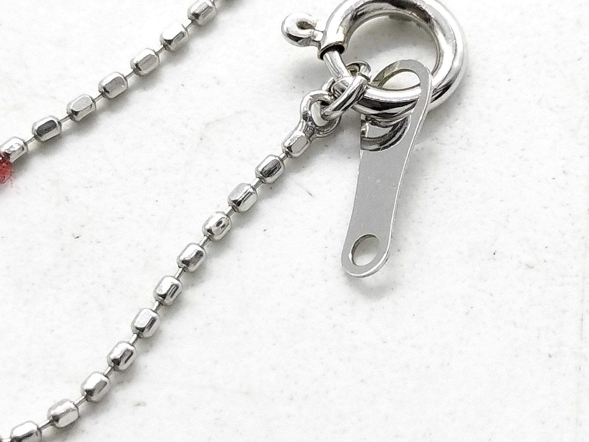 D0.30ct K18WG 2.1g Necklace 