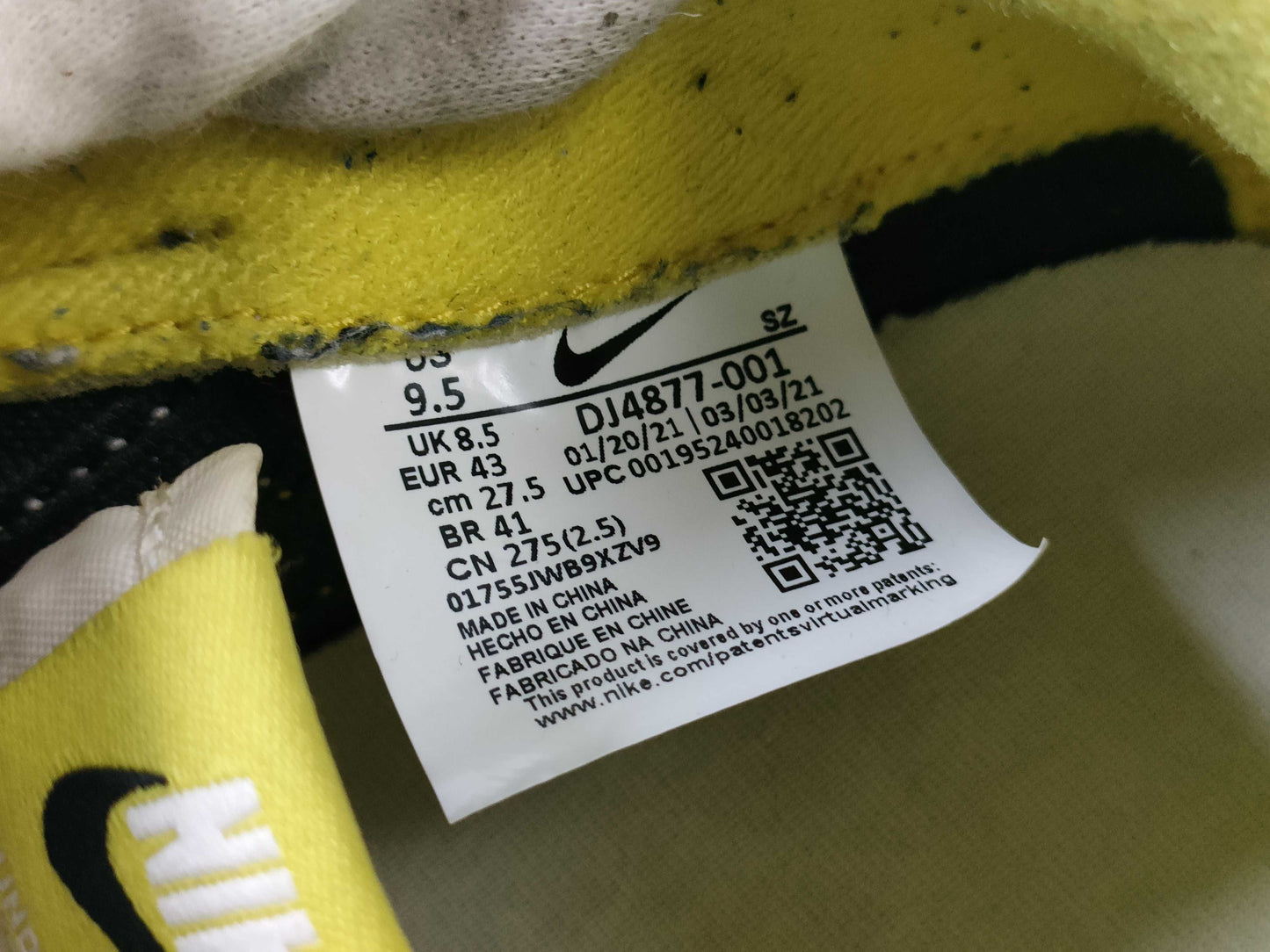 NIKE Sacai Undercover LD Waffle DJ4877 001 Sneakers