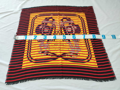 HERMES Carré Brides de Gala Silk/Cashmere Scarf