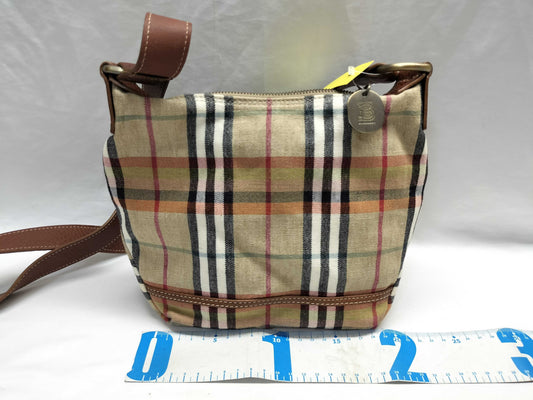 BURBERRY Shoulder Bag Canvas/Nova Check Shoulder Bag