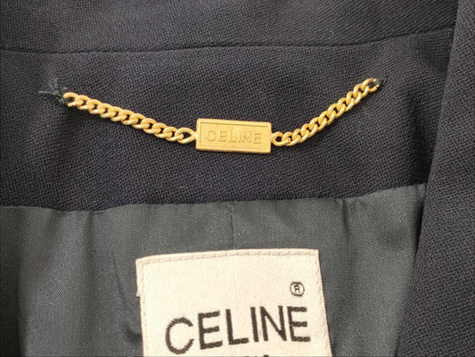 CELINE Suit and Skirt Set, Dark Navy, Vintage, Other Apparel