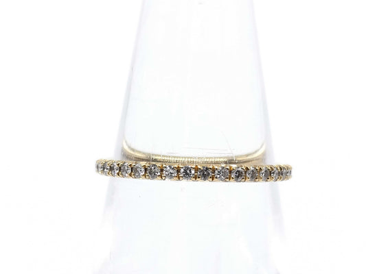Tiffany & Co. Metro Full Eternity Ring, Yellow Gold 750/Belgium, 1.1g 