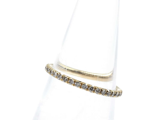 Tiffany & Co. Metro Full Eternity Ring, Yellow Gold 750/Belgium, 1.1g 