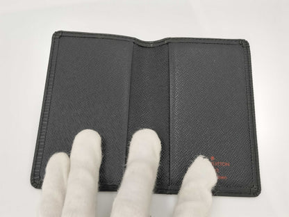 LOUIS VUITTON Epi Card Case Noir Card Case, Pass Case, Business Card Case