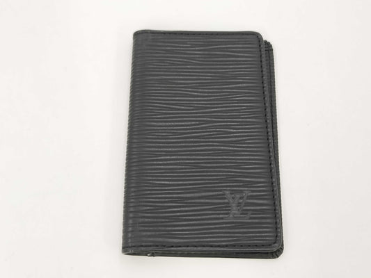 LOUIS VUITTON Epi Card Case Noir Card Case, Pass Case, Business Card Case