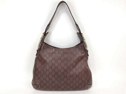 GUCCI Guccissima 145826 Shima Shoulder Bag