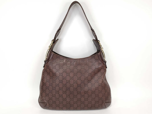 GUCCI Guccissima 145826 Shima Shoulder Bag