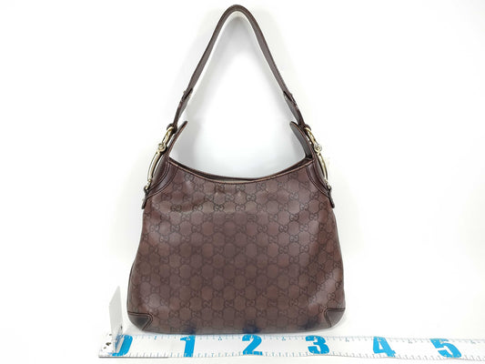 GUCCI Guccissima 145826 Shima Shoulder Bag