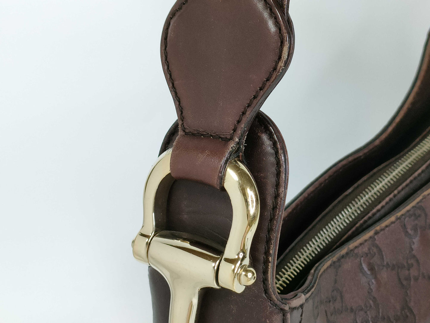 GUCCI Guccissima 145826 Shima Shoulder Bag