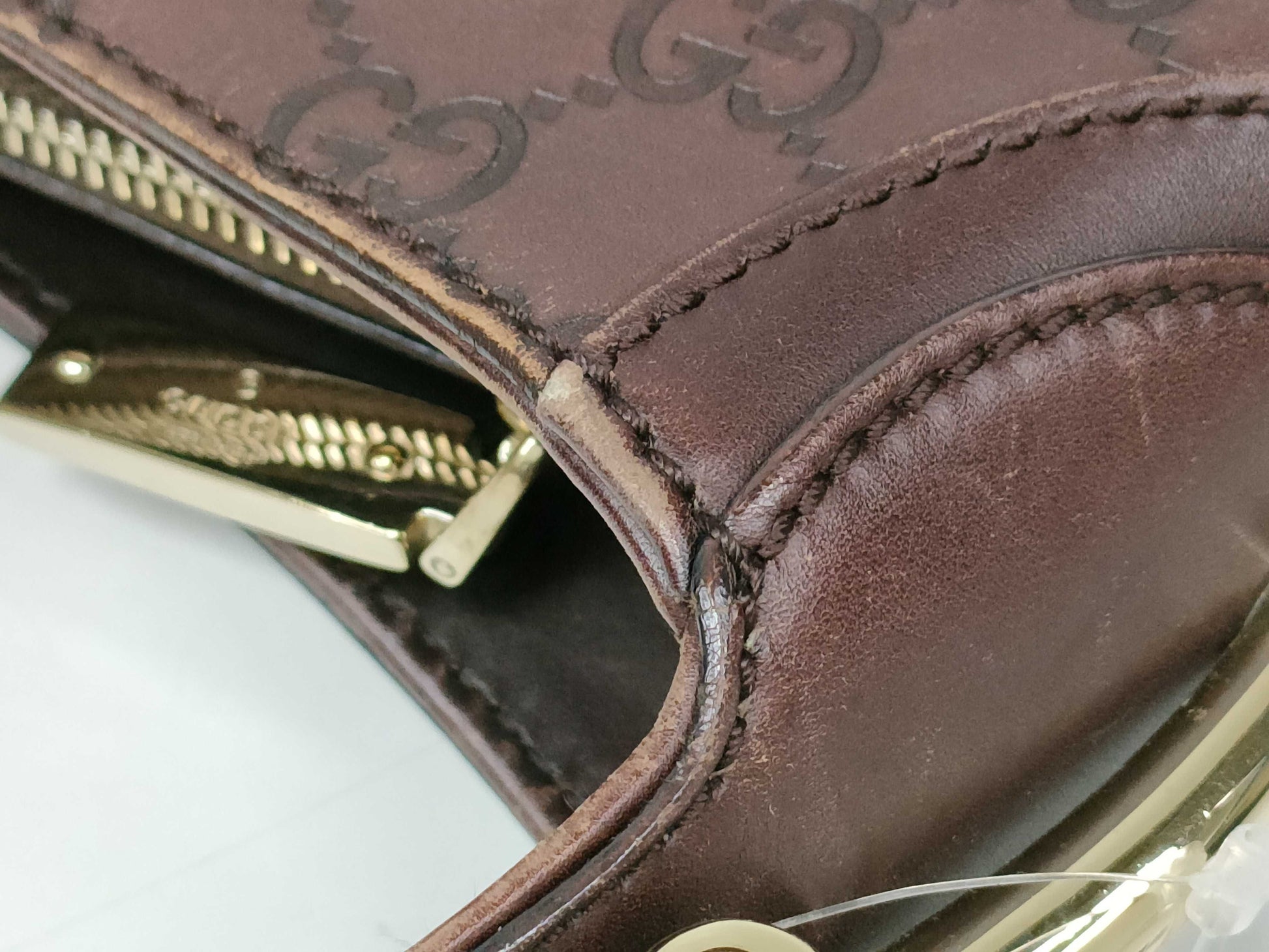 GUCCI Guccissima 145826 Shima Shoulder Bag