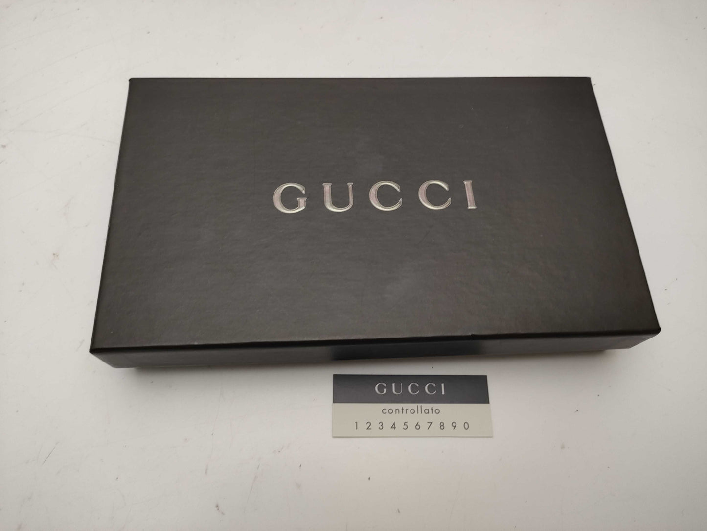 GUCCI Jackie Shelley Long Wallet, Unused, Stored
