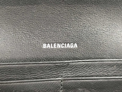 BALENCIAGA logo long wallet