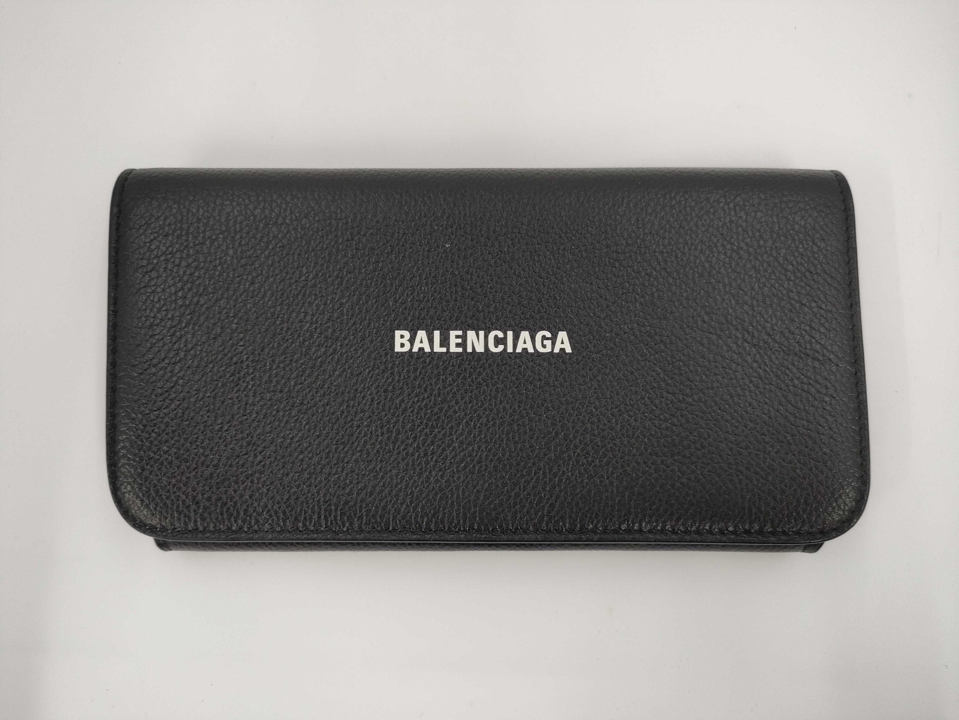 BALENCIAGA logo long wallet