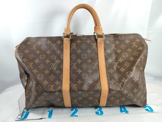 LOUIS VUITTON RFID Unverifiable MB 1910 Monogram M41426 Keepall 50 Boston Bag