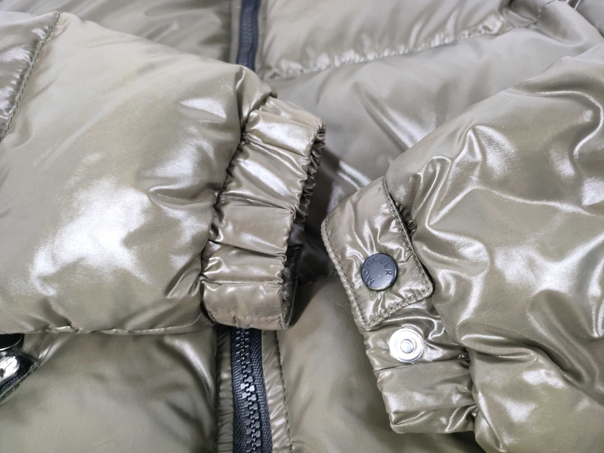 MONCLER Badia Khaki Size 0 Jacket