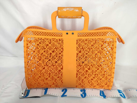 FENDI Basket Forty 8 Orange Handbag