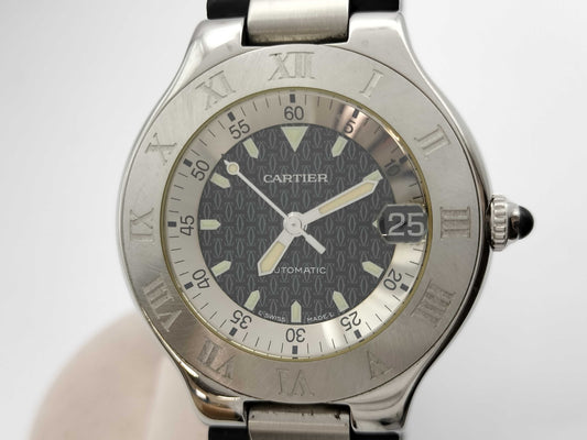 Cartier Must Autoscuff 2427 150113PL Men's Watch