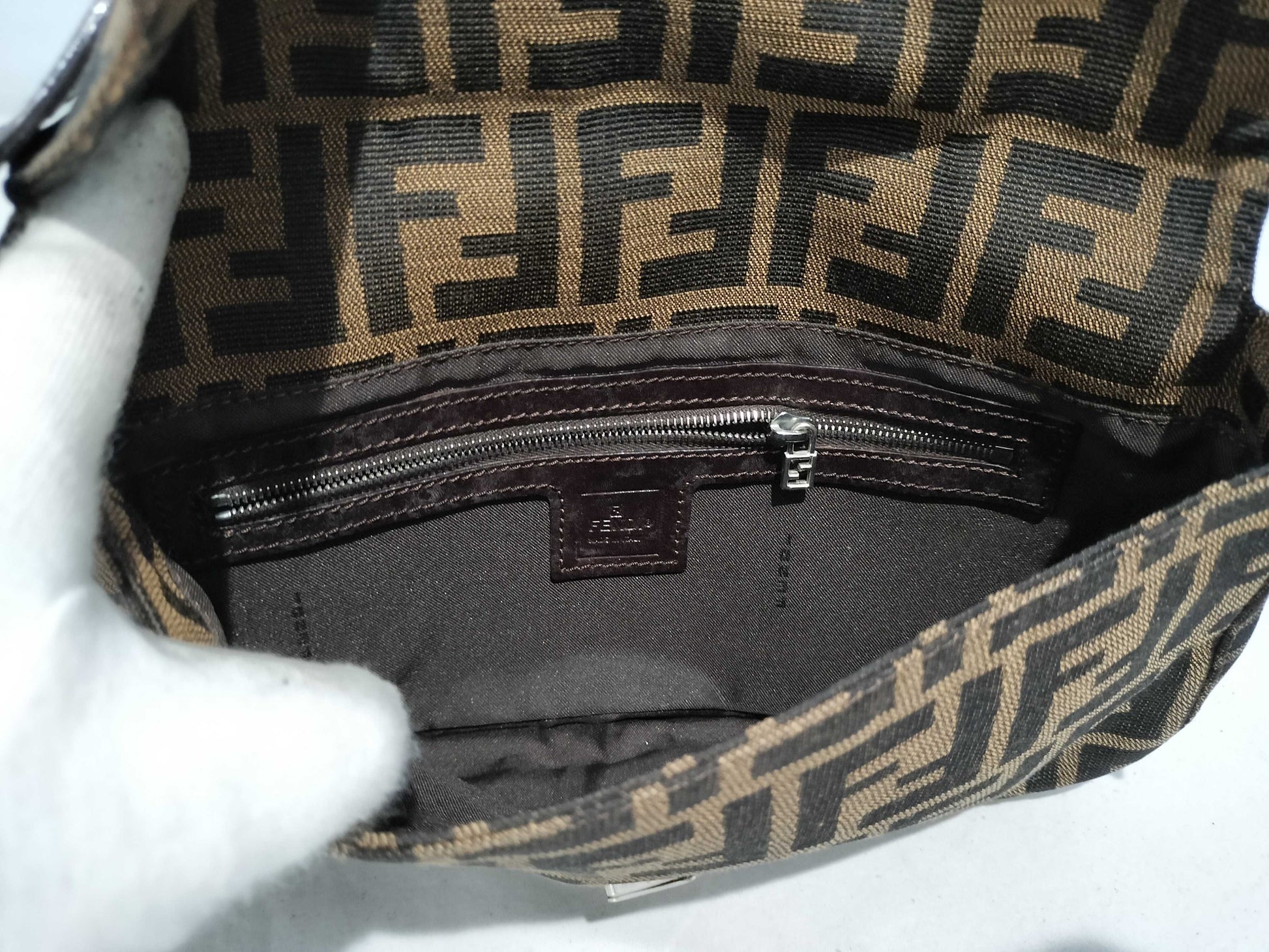 FENDI Mamma Zucca One-Shoulder Bag Handbag