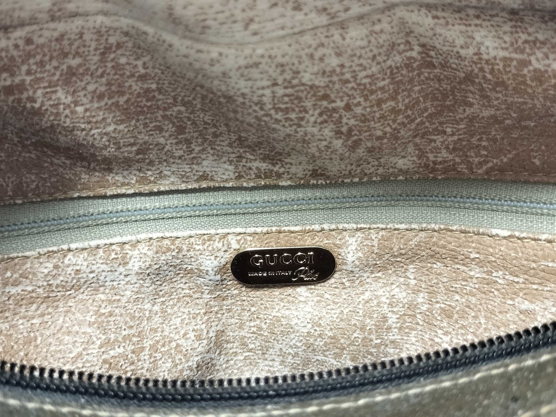 GUCCI GG Supreme PLUS Boston Bag, Interior Deterioration