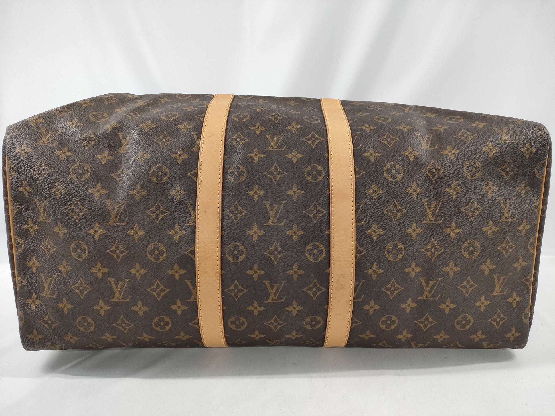LOUIS VUITTON Monogram M41424 Keepall 55 Boston Bag