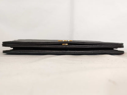 CHANEL [No sticker card] Calfskin chain wallet bag shoulder bag