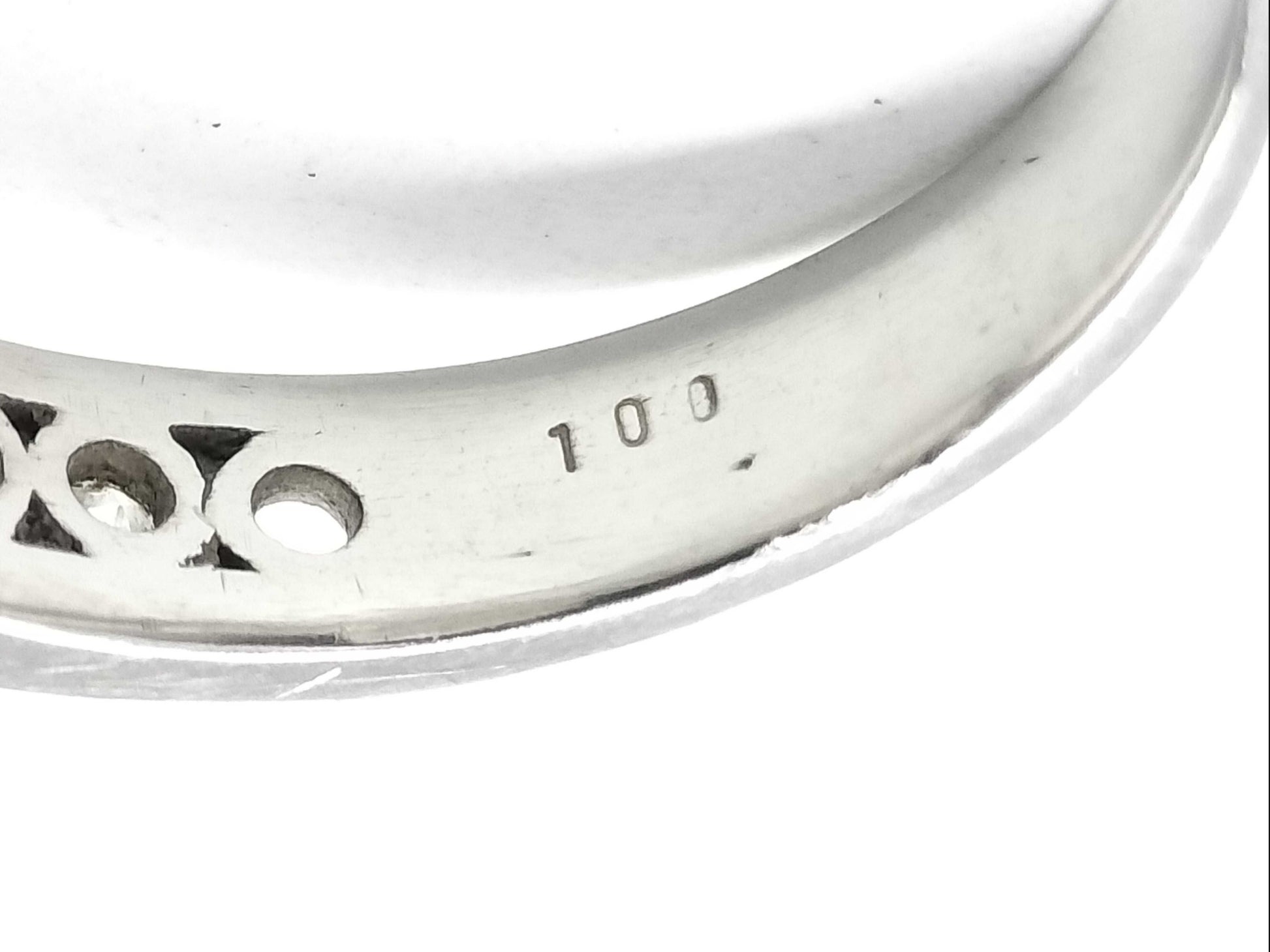 D1.00ct PT900 6.4g Ring 