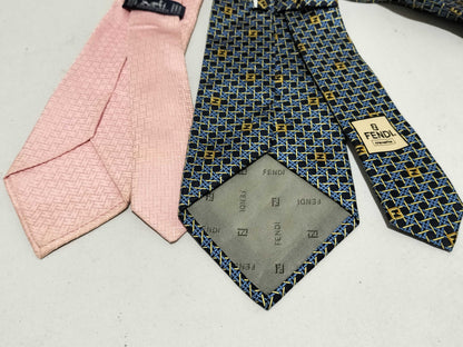 HERMES Dior/Fendi Leather Gloves Clothing Accessories Tie