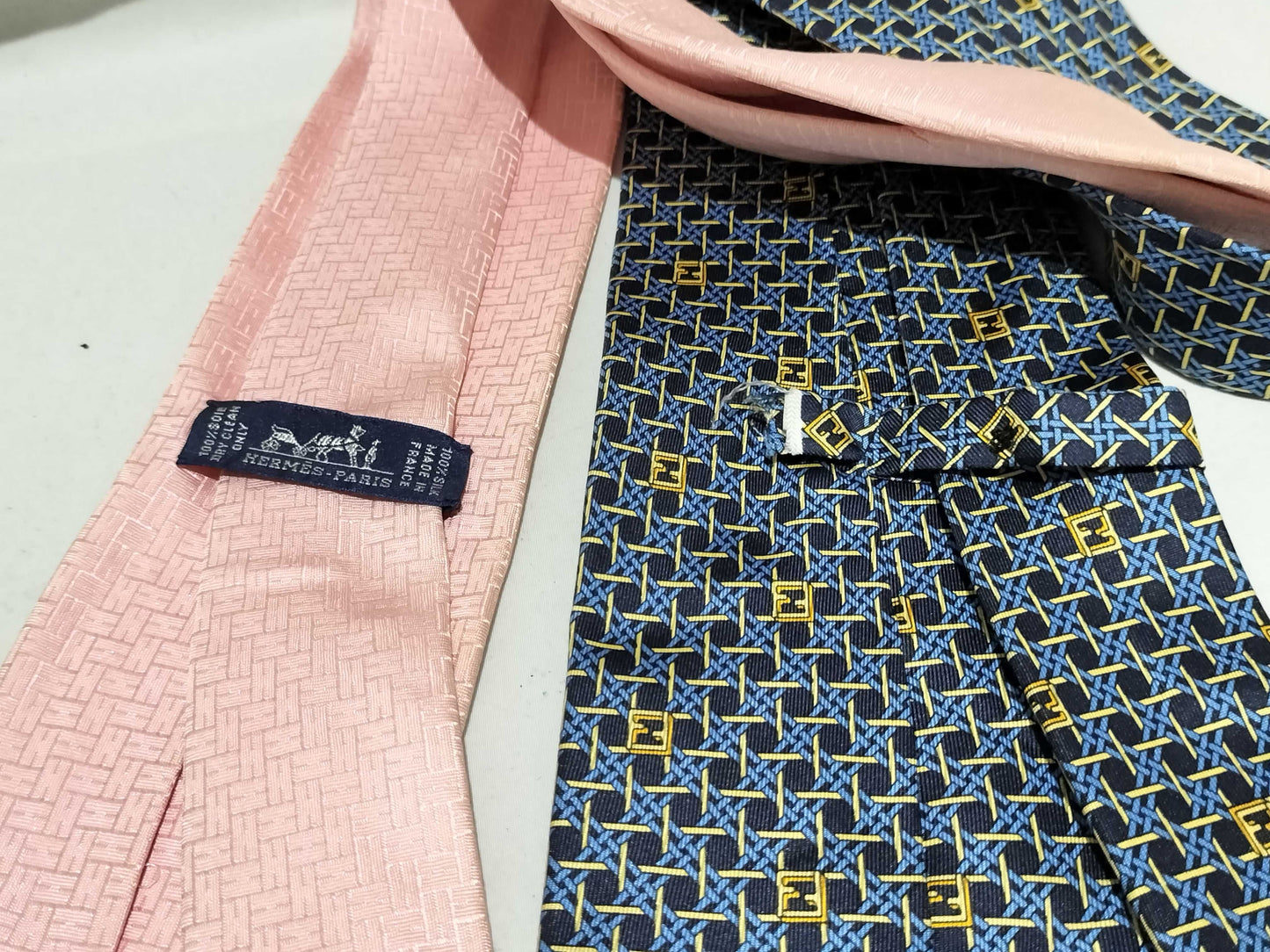 HERMES Dior/Fendi Leather Gloves Clothing Accessories Tie