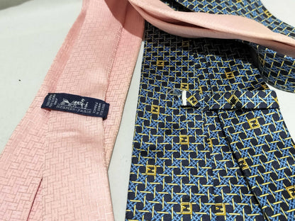 HERMES Dior/Fendi Leather Gloves Clothing Accessories Tie