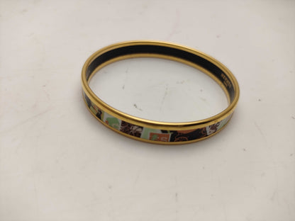 HERMES enamel bangle bracelet/bangle