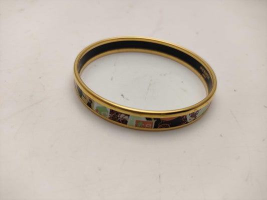 HERMES enamel bangle bracelet/bangle