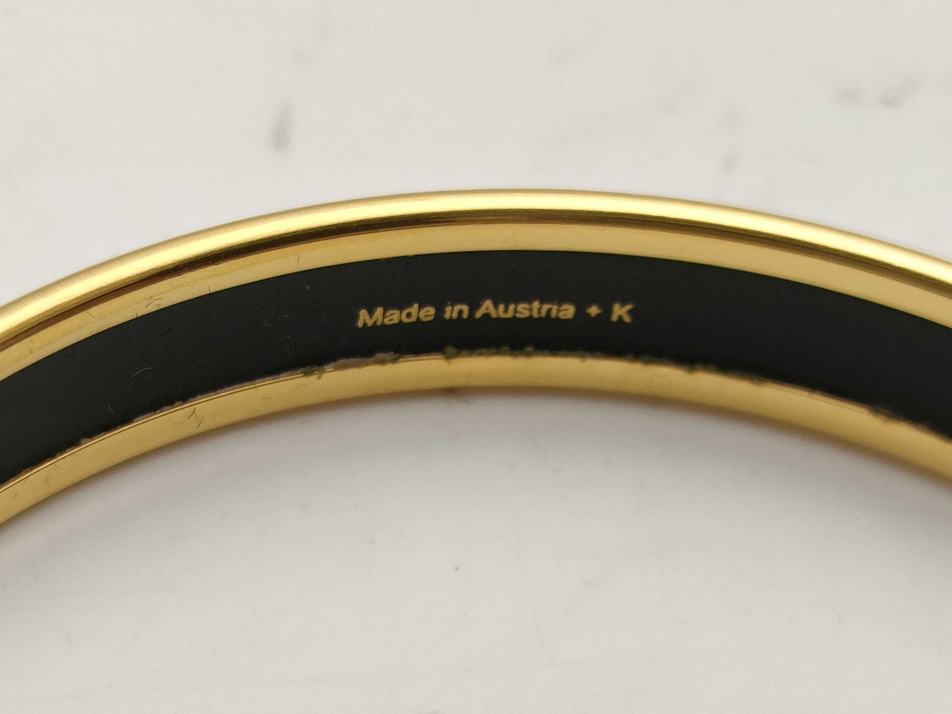 HERMES enamel bangle bracelet/bangle