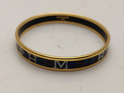 HERMES enamel bangle bracelet/bangle