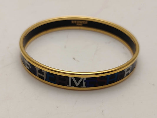 HERMES enamel bangle bracelet/bangle