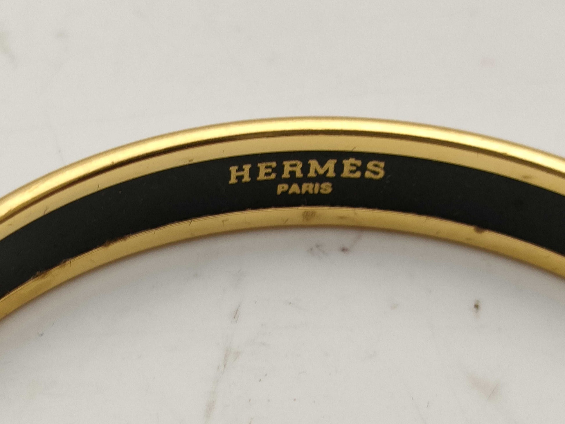 HERMES enamel bangle bracelet/bangle