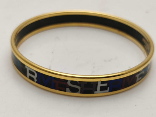 HERMES enamel bangle bracelet/bangle