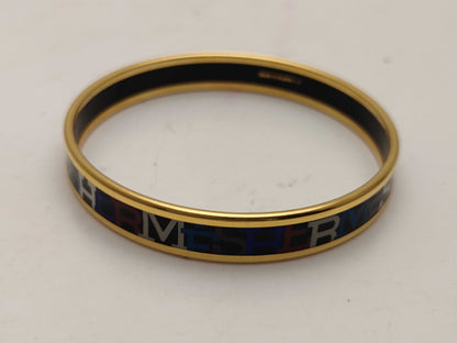 HERMES enamel bangle bracelet/bangle