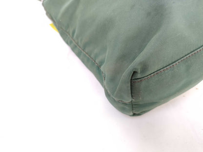 PRADA Nylon Khaki Handbag