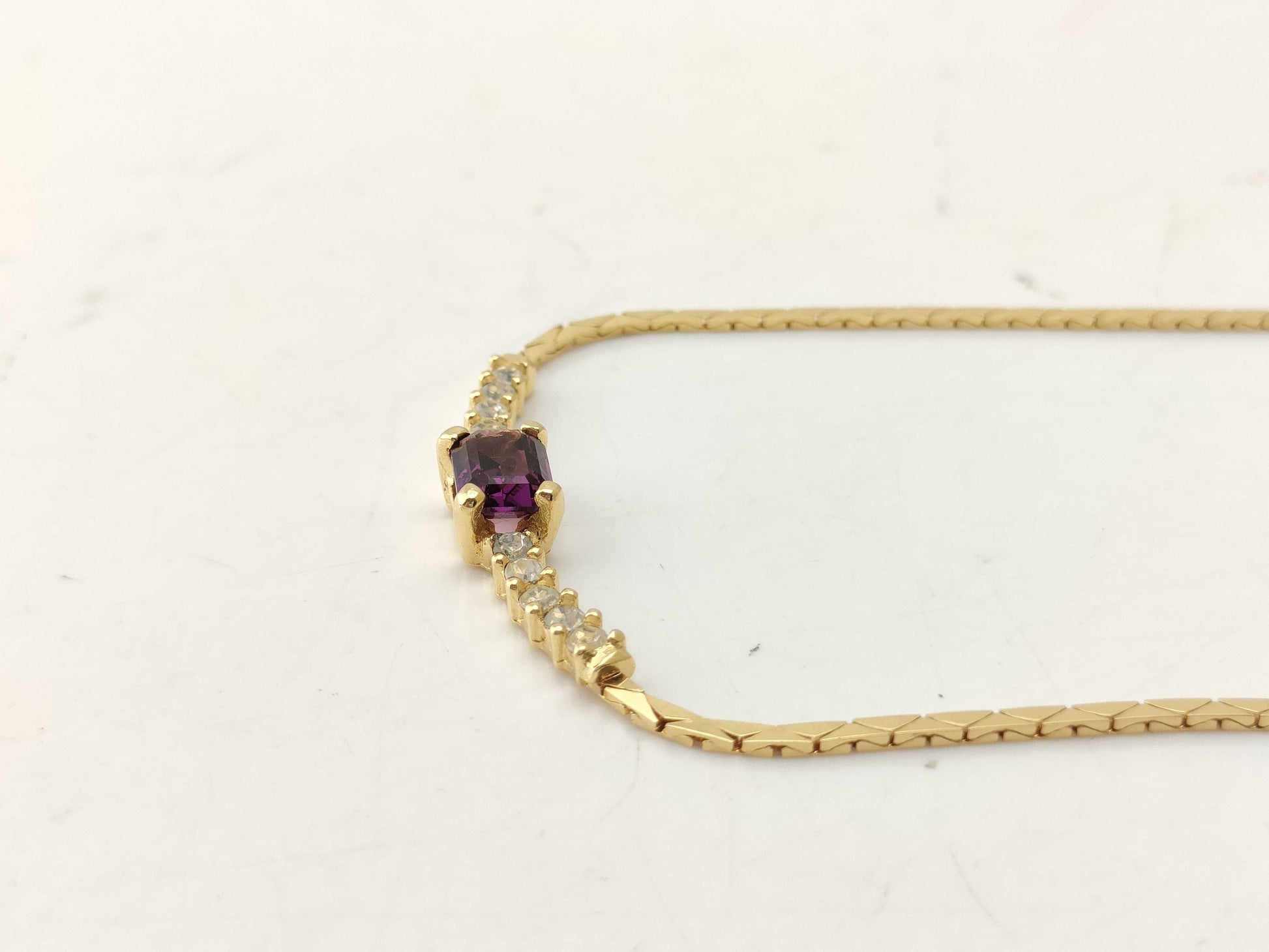 Dior Colored Stone Necklace Necklace