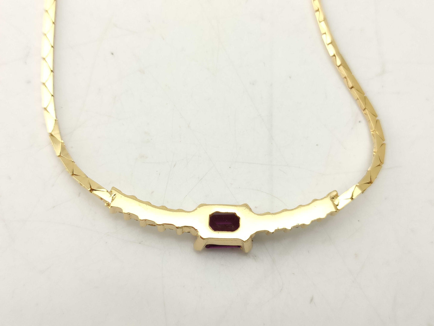Dior Colored Stone Necklace Necklace