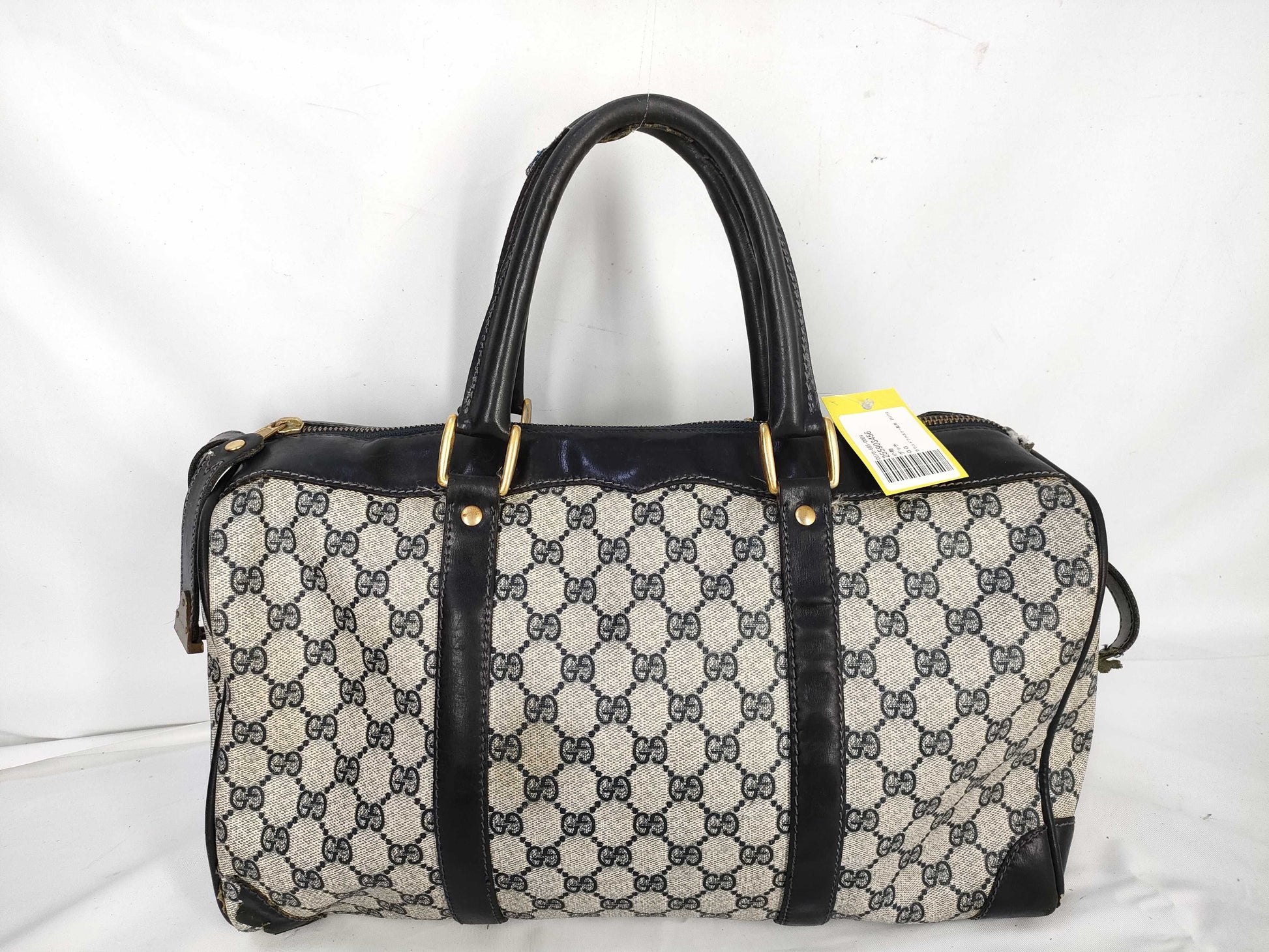 GUCCI GG Supreme GG Canvas Boston Bag