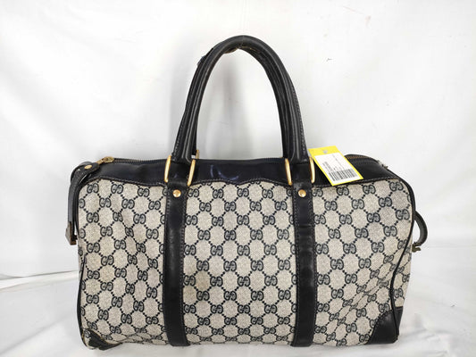 GUCCI GG Supreme GG Canvas Boston Bag
