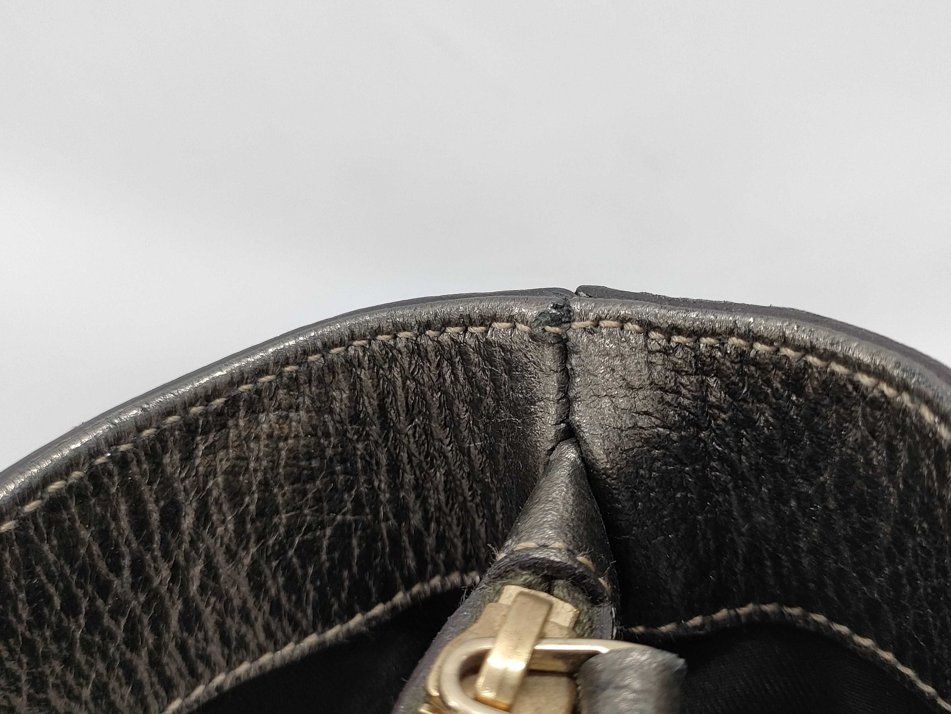 GUCCI GG Canvas GG Canvas x Leather Tote Bag 170004 Tote Bag